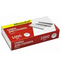 Скобы для степлера 24/6 Silwerhof (упак.:1000шт.)