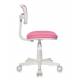 Кресло детское Бюрократ CH-W299/PK/TW-13A спинка сетка розовый TW-06A TW-13A (пластик белый). Фото товара с разных ракурсов.